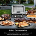 thumbnail image 3 of Ninja Woodfire 8-in-1 Outdoor Pizza Oven & Smoker with Woodfire Technology, 3 of 13