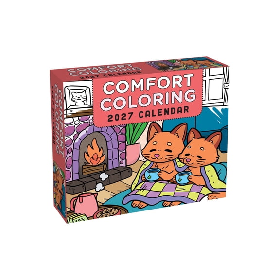Comfort Coloring 2027 Day-to-Day Calendar by Andrews McMeel