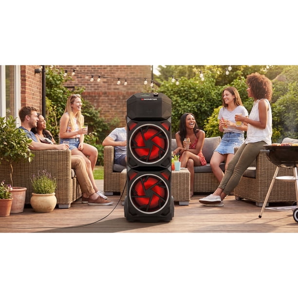 NEW! Monster GI30 Pro High Power 2000W Bluetooth Party Speaker