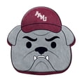 thumbnail image 1 of Logo Brands Alabama A&M Bulldogs Puff Pillow, 1 of 5