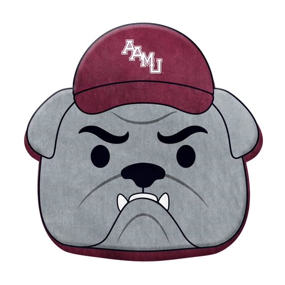 Logo Brands Alabama A&M Bulldogs Puff Pillow