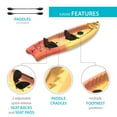 thumbnail image 4 of Lifetime Envoy 126" Tandem Sit-On-Top Kayak, Paddles Included, 4 of 10