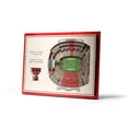 thumbnail image 1 of YouTheFan Texas Tech Red Raiders 17"x13" 3D 5 Layer Stadium View Wall Art, 1 of 5