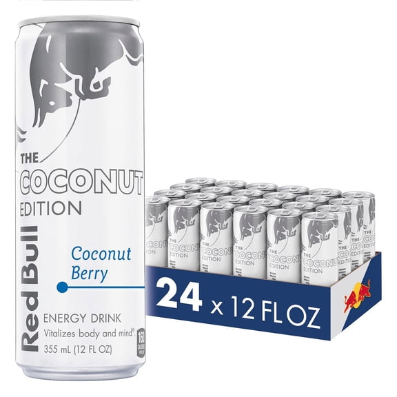 Red Bull Energy Drink, Coconut Berry, 12 fl. oz., 24 pk.
