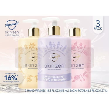 Safeguard Skin Zen Hand Wash, Variety Pack, 16 oz., 3 pk.
