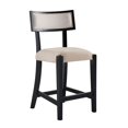 thumbnail image 11 of Anderson 7-Piece Counter Height Dining Set, Black with Cream Chairs, 11 of 16
