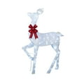 thumbnail image 5 of Member's Mark 3-Piece Pre-Lit Iced Twinkling Deer Family - White, 5 of 6