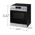 thumbnail image 3 of Samsung Bespoke 6.3 cu. ft. Smart Slide-In Electric Range w/ Air Fry Max, 3 of 10