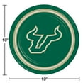 thumbnail image 2 of Collegiate Round Paper Plates, 10", 85 ct., Choose Your Team, 2 of 6
