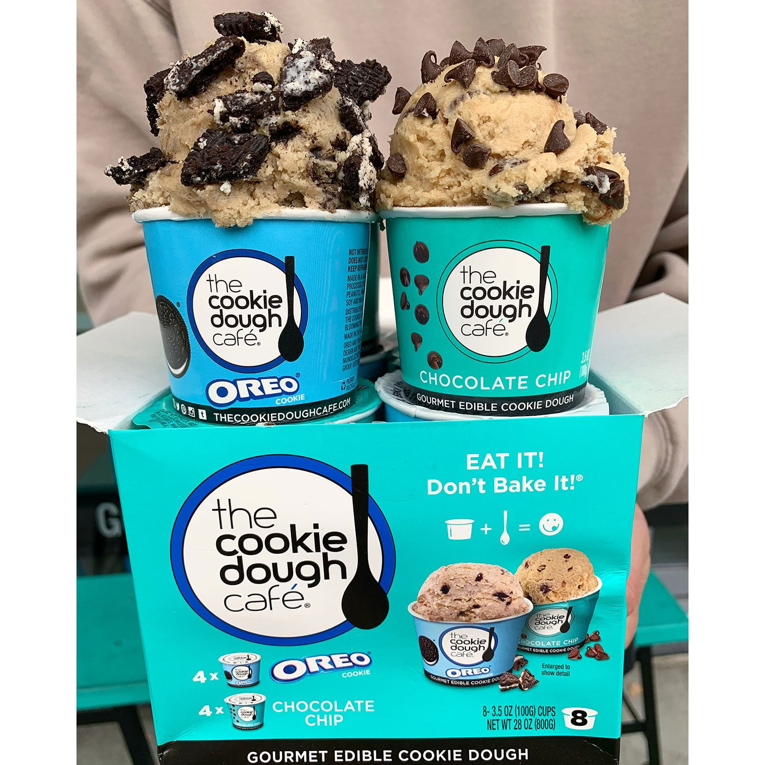 Cookie︎︎︎︎!!プロフ確認!!様3点セット Gourmet Edible Cookie Dough, Single Serve Variety Pack (8 pk