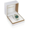 thumbnail image 4 of Versace Men's Greca Time Two Tone Bracelet Watch, 41mm, 4 of 5