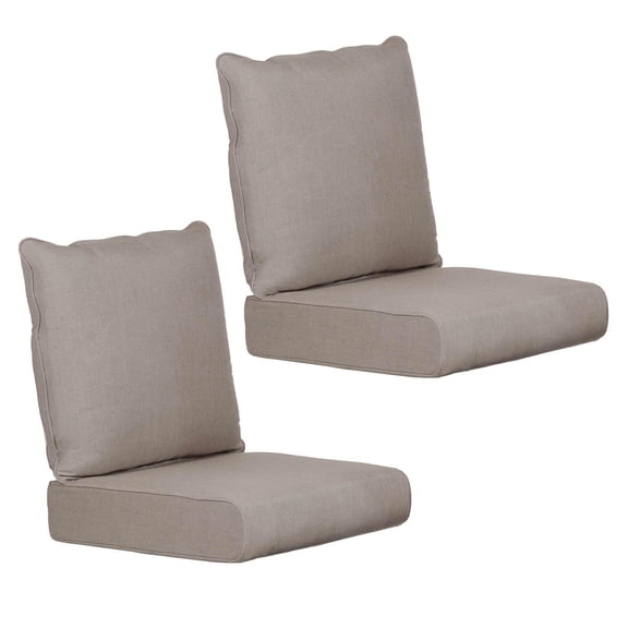 Member's Mark Deep Seating Cushions with Sunbrella Fabric, Set of 2