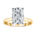 thumbnail image 1 of Lab Created Elongated Cushion Cut Diamond Ring in 18K Gold, 1 of 5