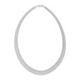 thumbnail image 1 of Graduated Diamond Cut Cleopatra Necklace in Sterling Silver, 1 of 6