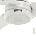 thumbnail image 5 of Hunter 52" Cassius Outdoor Ceiling Fan With Pull Chain, Choose Color, 5 of 14