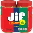 thumbnail image 1 of Jif Creamy Peanut Butter, 48 oz., 2 pk., 1 of 7