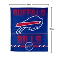 thumbnail image 7 of Logo Brands Buffalo Bills 60"x70" Super Plush Blanket, 7 of 7