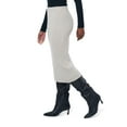 thumbnail image 2 of Edited by Remi Bader Women's Ribbed Sweater Skirt, 2 of 9