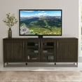 thumbnail image 1 of Alix 72" Multi-Use Media and TV Console, Light Brown, 1 of 8