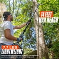 thumbnail image 3 of X6 60V Max* 10" Cordless Pole Saw, Brushless (3.0 Ah Battery & Charger Included), 3 of 16