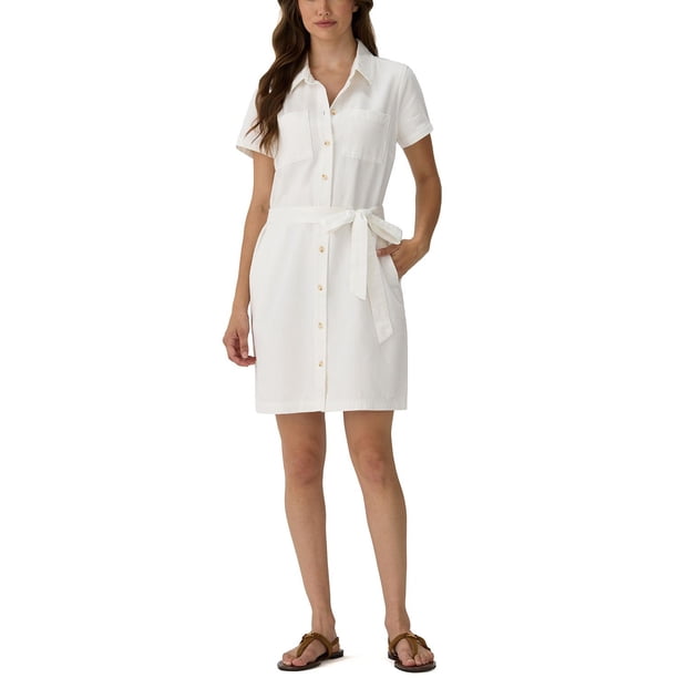 fall wedding guest dress Crinkle Gauze Short Sleeve Empire Waist Midi Dress-Lemongrass – Tribal®  Fashion main image 1