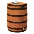 thumbnail image 2 of 50-Gallon Darkened Ribs Rain Wizard Barrel, Assorted Colors, 2 of 6