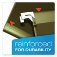 thumbnail image 3 of Pendaflex 2&rdquo; Reinforced Extra Capacity Hanging Folders, Standard Green Letter, 25 ct., 3 of 6