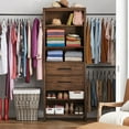 thumbnail image 1 of Member's Mark Closet System, Brown Wood Veneer Finish, 1 of 8