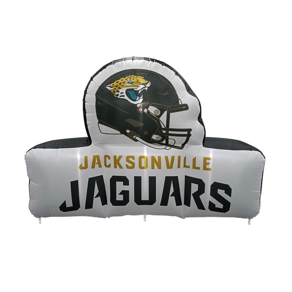 Logo Brands Jacksonville Jaguars Pre-Lit 7’x10’ Team Inflatable