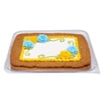 thumbnail image 1 of Roses Half Sheet Cookie Cake, Yellow and Light Blue, 1 of 1