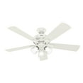 thumbnail image 1 of Hunter 52" Crestfield Indoor Ceiling Fan with LED Light and Pull Chain, 1 of 10