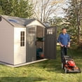 thumbnail image 6 of Lifetime 10' x 8' Outdoor Storage Shed with Carriage Doors, 6 of 12