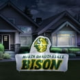 thumbnail image 3 of Logo Brands North Dakota State Bison Pre-Lit 7’x10’ Team Inflatable, 3 of 6