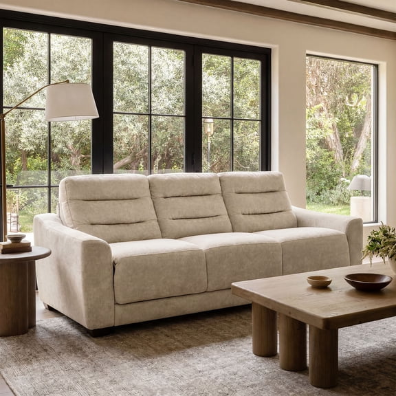 Stearns & Foster Court Queen Sofa Bed with 8" Hybrid Mattress