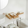 thumbnail image 10 of We Think Storage Resin Rattan Storage Bin with Handle, Set of 3, 10 of 16
