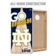 thumbnail image 3 of YouTheFan Notre Dame Irish 2'x4' Cornhole Board Set, 3 of 6