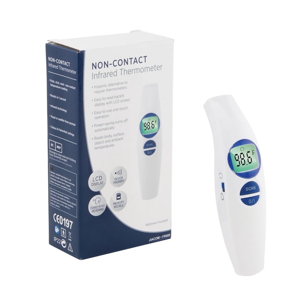 Advantus Non-Contact Infrared Thermometer with Instant Reading and 