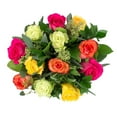 thumbnail image 2 of Member's Mark Roses and Greenery Vase Arrangement, choose color and stem count, 2 of 4