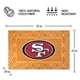 thumbnail image 3 of Logo Brands San Francisco 49ers Coir Outdoor Mat, 3 of 3