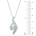 thumbnail image 7 of 0.46 CT. T.W. Diamond Swirl Pendant in 14K Gold, 7 of 7