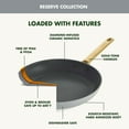thumbnail image 4 of GreenPan Reserve 10-Piece Hard Anodized Healthy Ceramic Nonstick Cookware Set, 4 of 9