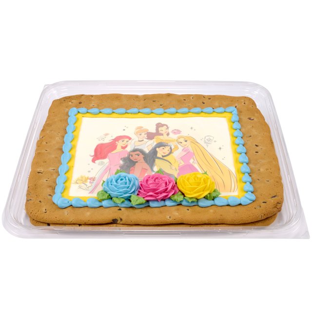 Disney Princess Half Sheet Cookie Cake
