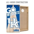 thumbnail image 3 of YouTheFan Kentucky Wildcats 2'x4' Cornhole Board Set, 3 of 6