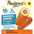 thumbnail image 1 of Real Good Foods Pancake & Sausage on a Stick, Frozen, 16 ct, 1 of 6