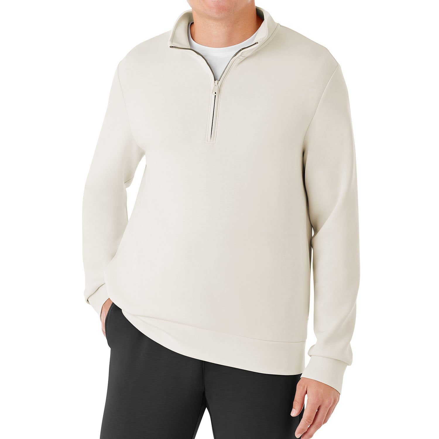 シバーラン Member's Mark Men's Sandwash Zip Pullover - Samsclub.com