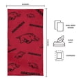 thumbnail image 6 of Logo Brands Arkansas Razorbacks 38"x72" Beach Towel, 6 of 6