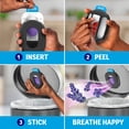 thumbnail image 4 of Febreze Trash Odor Fighter Air Freshener, Lavender and Gain Scents, 1 Holder + 6 Refills, 4 of 10