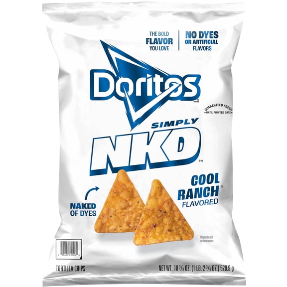 Doritos Simply NKD Cool Ranch Tortilla Chips, 18.37 oz.