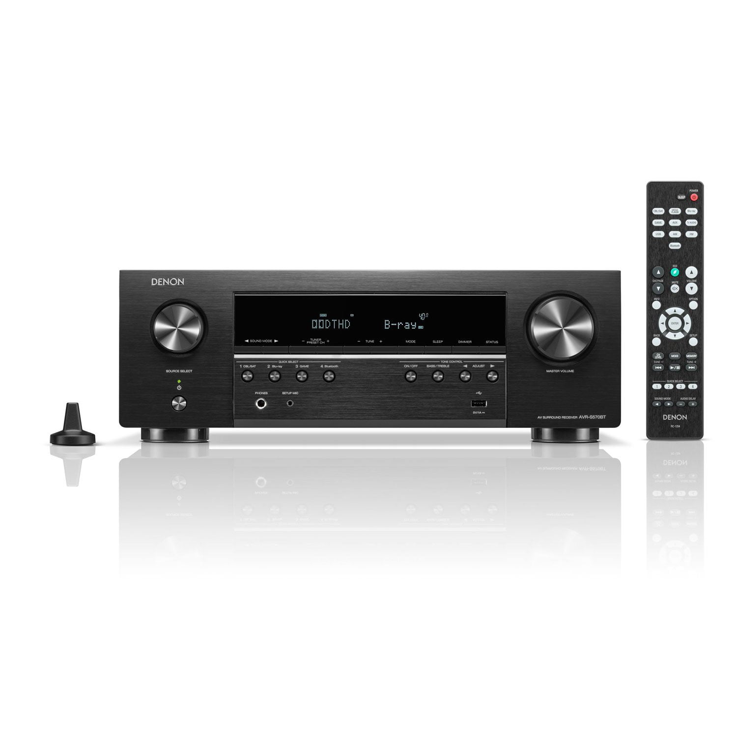 Denon AVR-S570BT 5.2 Channel 8K AV Receiver - Samsclub.com