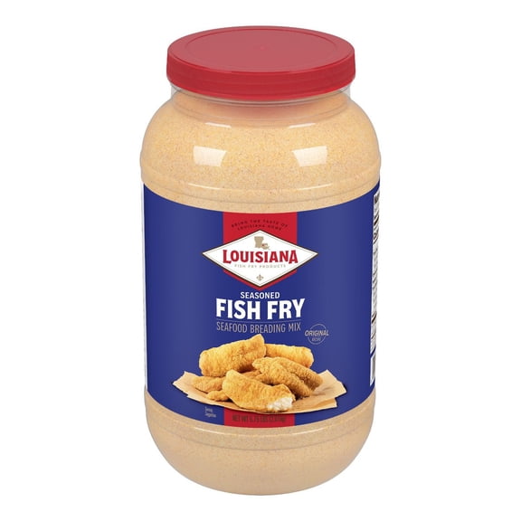 Louisiana Fish Fry Seasoned Fish Fry Seafood Breading Mix, 5.75 lbs.